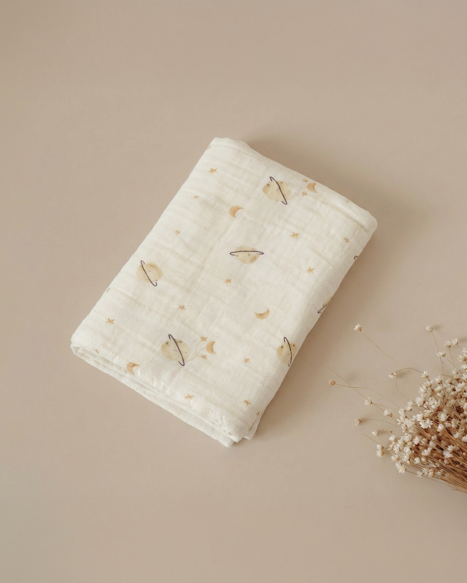 Pelenë 80x90 cm pambuk muslin