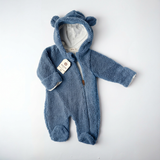 Veshje Dimri për Bebe me Kapuç & Veshë Arushi