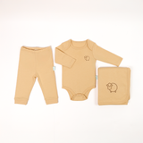 Set 3 Pjesë 100% Pambuk Organik