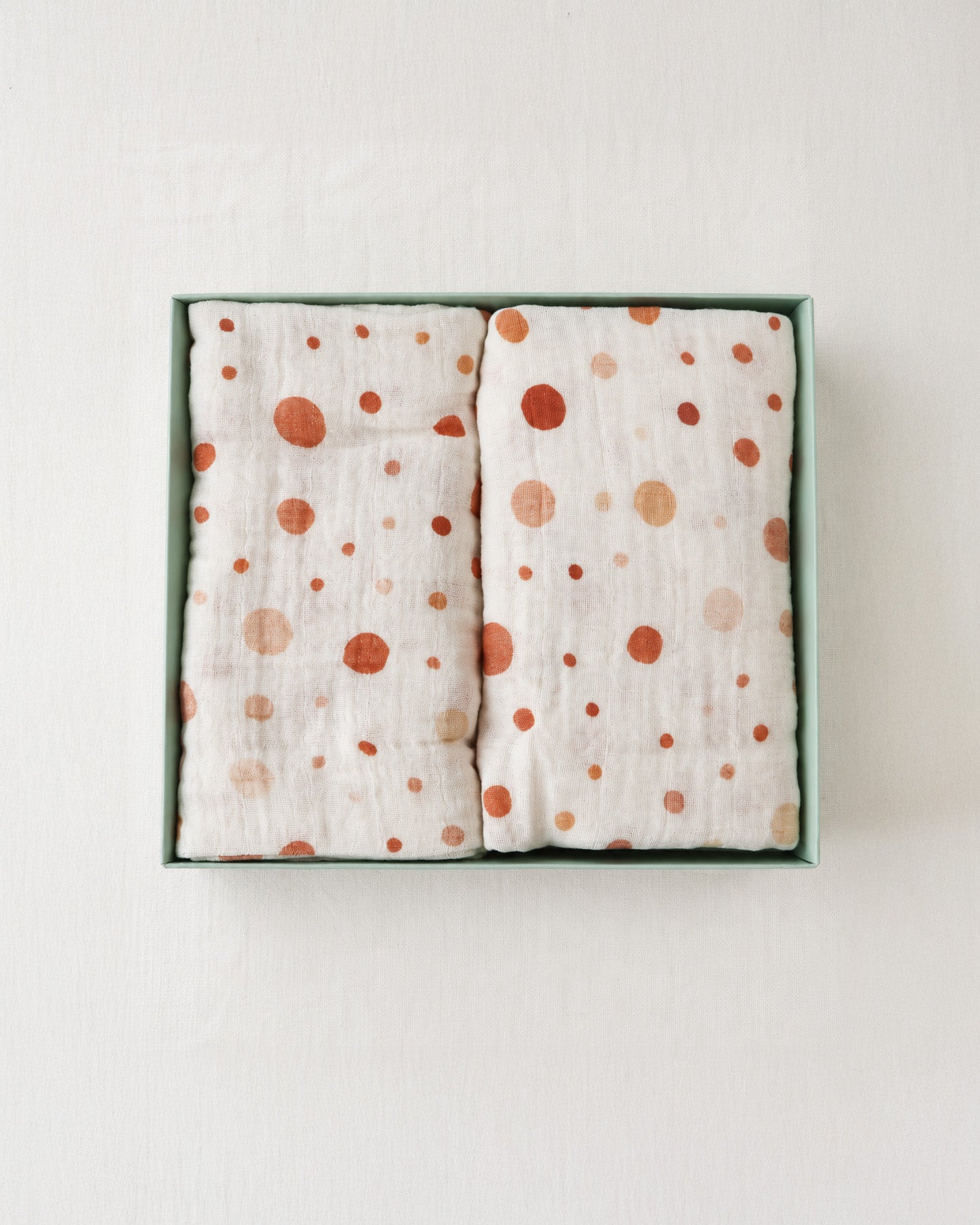 Pelene pambuk organik muslin 80x90 cm